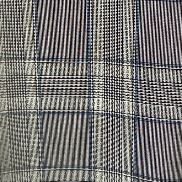 THEORY Jatinn Shift Dress Wool Blend Short Sleeve Plaid Size 10 - Picture 6 of 16